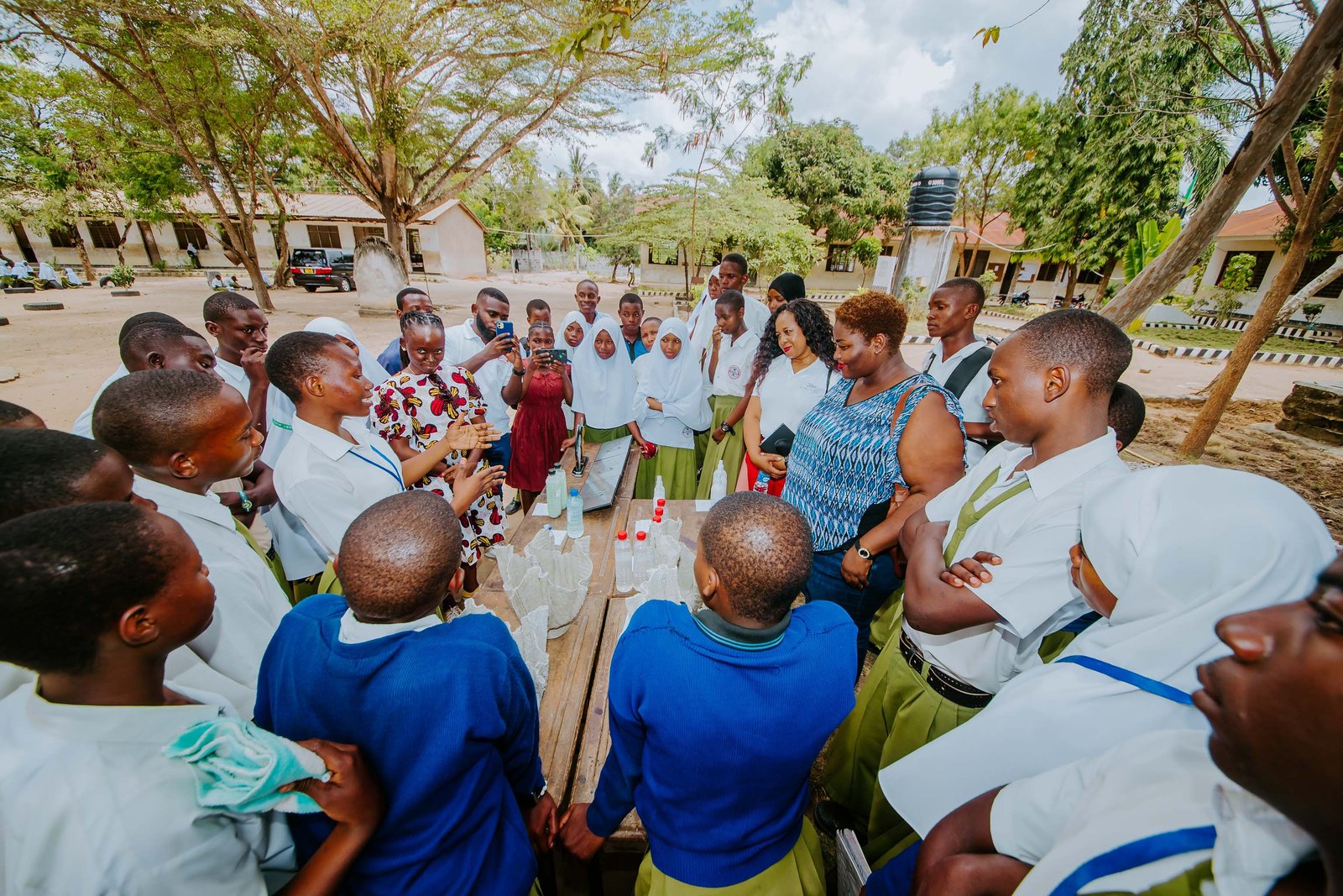 Building Future Changemakers: Segal, Karimjee and Peter Cundill Foundations Visit UWEZO AWARD Projects at Buyuni Secondary